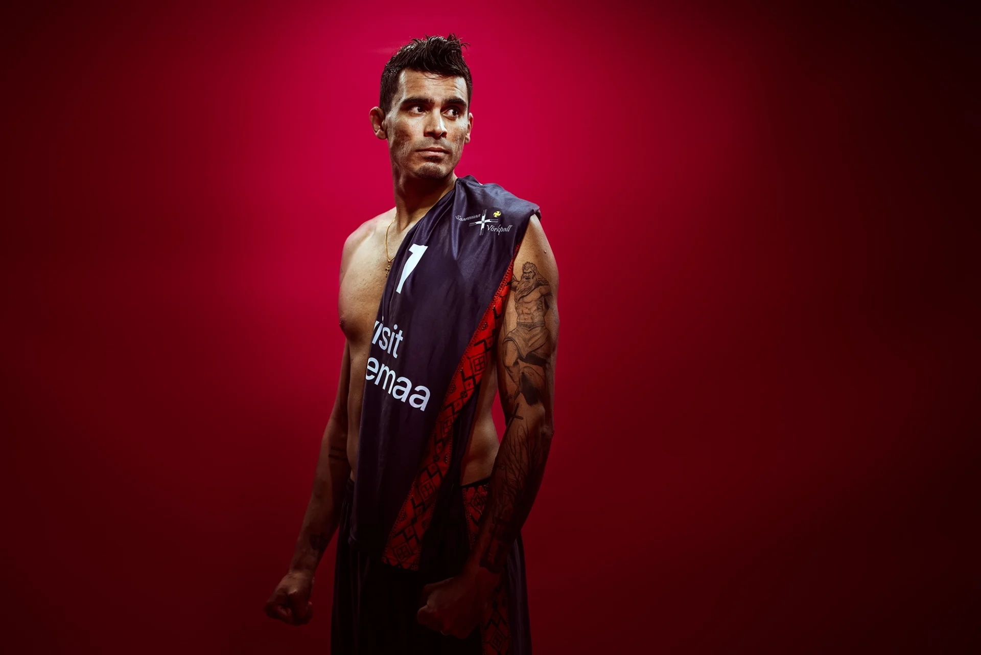 Saaremaa Volleyball Club captain Evandro Dias De Souza poses for a photograph.